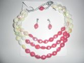 conjunto brinco e colar