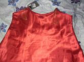 Blusa alças de corrente