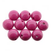 Bolinha de Plástico rosa
