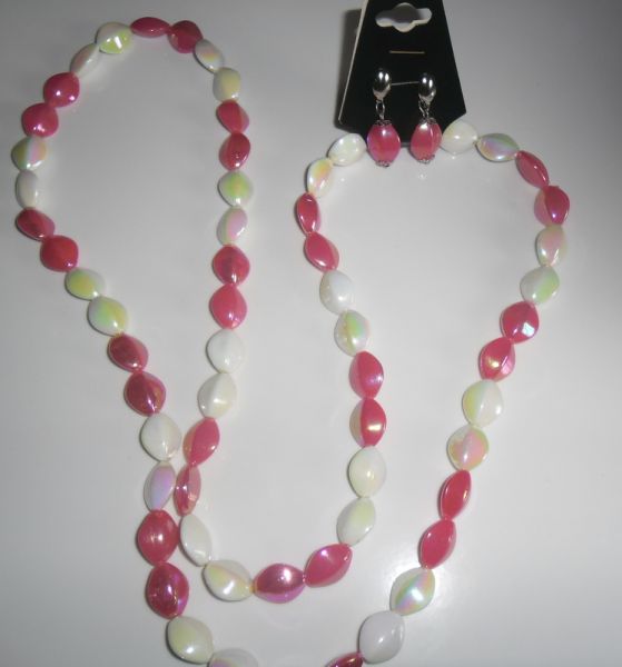 conjunto brinco e colar