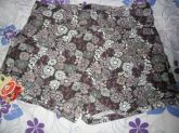 Short assimétrico estampado
