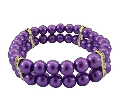 pulseira perola 2 voltas