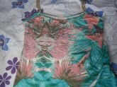 Blusa alças de corrente